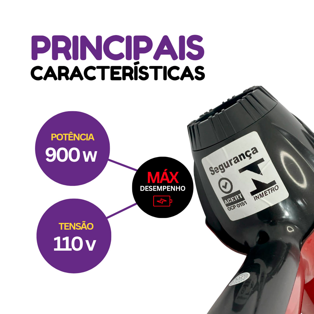 secador de cabelo profissional